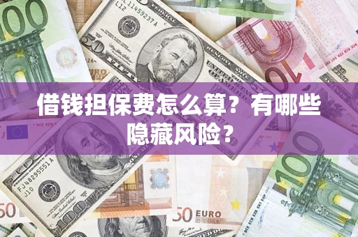 济南借钱担保费怎么算？有哪些隐藏风险？