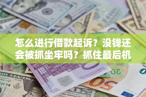 济南怎么进行借款起诉？没钱还会被抓坐牢吗？抓住最后机会！