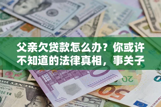 济南父亲欠贷款怎么办？你或许不知道的法律真相，事关子女未来