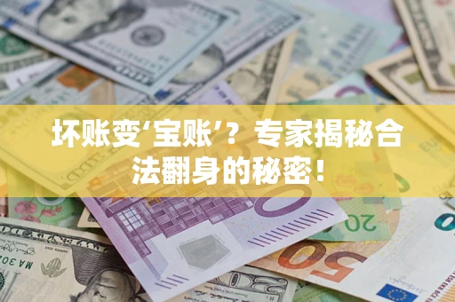 济南坏账变‘宝账’？专家揭秘合法翻身的秘密！
