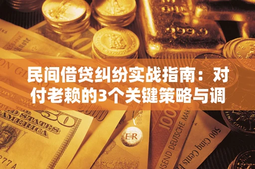 济南民间借贷纠纷实战指南：对付老赖的3个关键策略与调解盲区解析