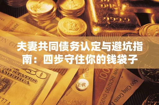 济南夫妻共同债务认定与避坑指南：四步守住你的钱袋子