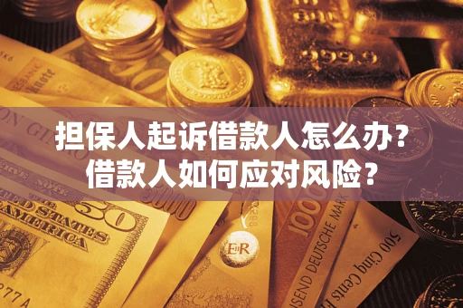 济南担保人起诉借款人怎么办？借款人如何应对风险？