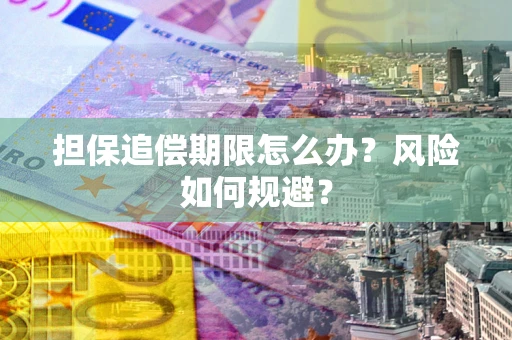 济南担保追偿期限怎么办？风险如何规避？