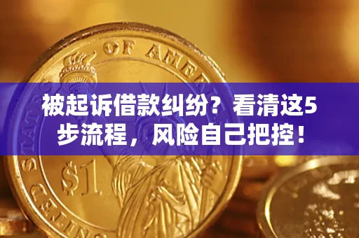 济南被起诉借款纠纷？看清这5步流程，风险自己把控！
