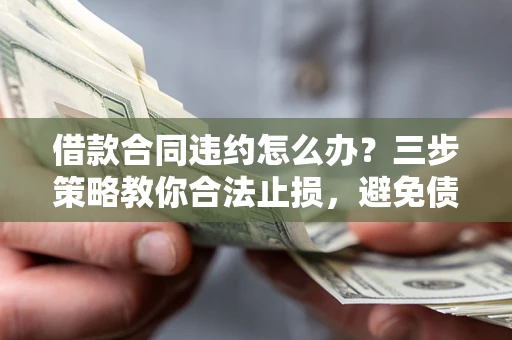 济南借款合同违约怎么办？三步策略教你合法止损，避免债务危机升级