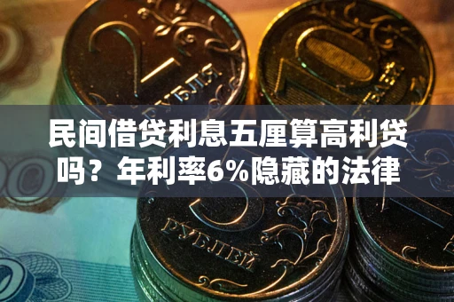 济南民间借贷利息五厘算高利贷吗？年利率6%隐藏的法律风险全解析